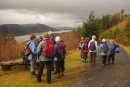 Drinks stop overlooking lake