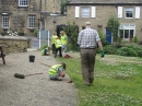 Weeding and sweeping