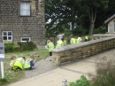 Working hard