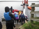 Back on dry land