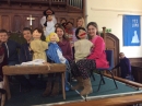 The cast & friends